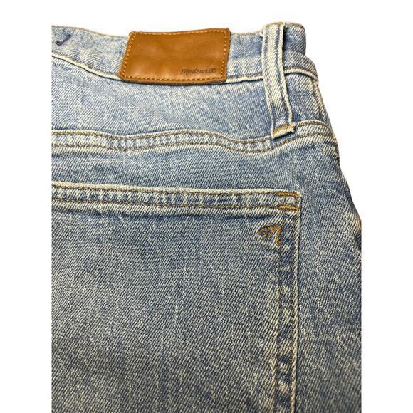 Madewell Women 26 The Perfect Vintage Jean High Waisted‎ Straight Leg 90s Blue - Picture 10 of 11
